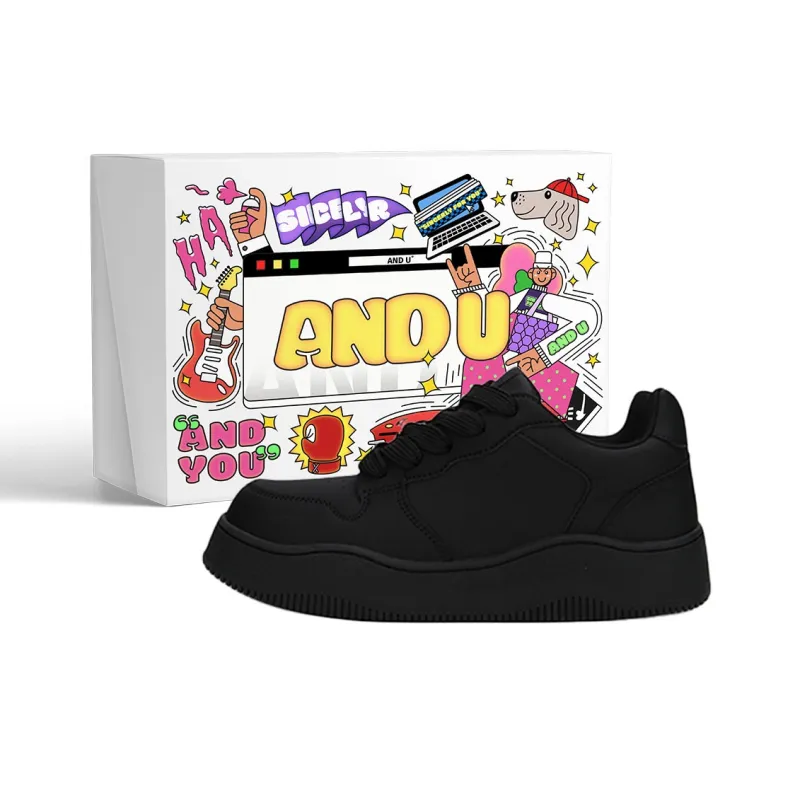 AND U Slip Resistant Cushioning, Abrasion Resistant, Height Increasing Low Top Skateboard Shoes Unisex-17