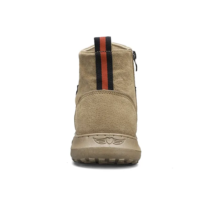 HUANAI Ankle Boots Men Black/Brown/Gray-26