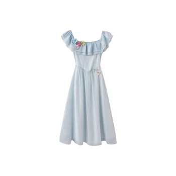 Mu Xiao Xin Short Sleeved Dress Women's