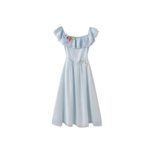 Mu Xiao Xin Short Sleeved Dress Women's