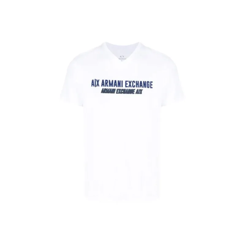 ARMANI EXCHANGE T Shirts Men White-0