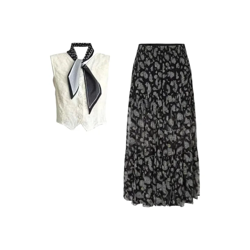 CZMO Two Piece Skirt Sets Women's-0