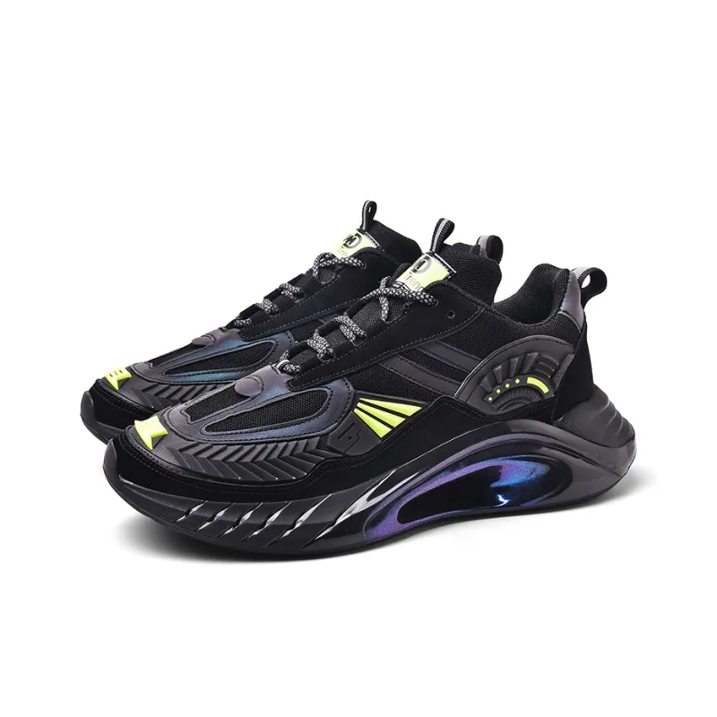 LONGDUIZHANG Cushioning, Slip Resistant, Abrasion Resistant, Support, Rebound Low Top Running Shoes Unisex-7