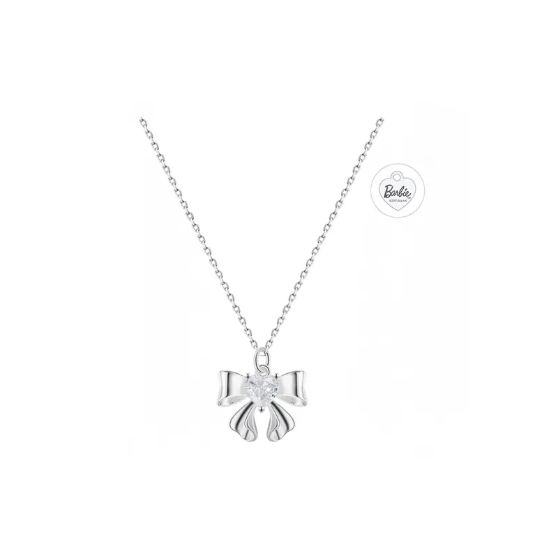 Barbie S925 Silver Necklaces Women's-0