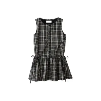 TIBINB Sleeveless Dress Women's