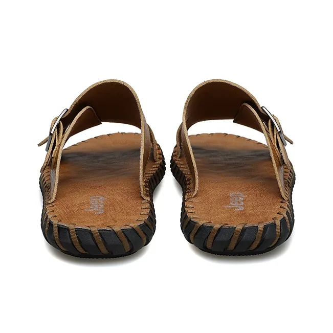 Jeep Rubber Sole Slip Resistant Slide Slippers Men's-4