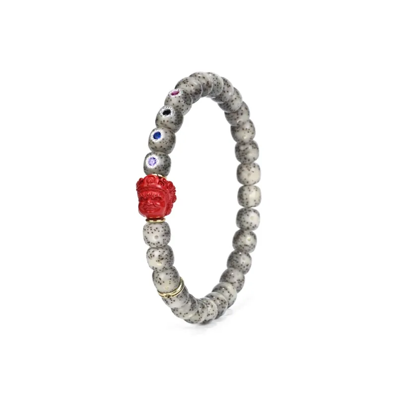 Yulan Wenwan Star Moon Bodhi Seeds Bracelets Unisex-0