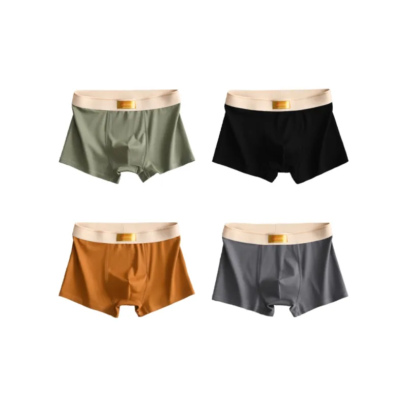 PLANDOO Underpants Men's 4 Pack-6