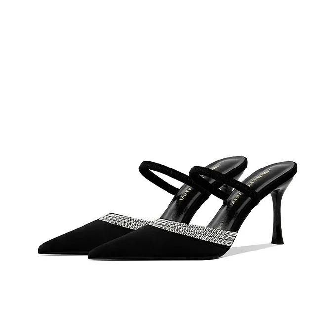 GOSO Closed Toe Slippers Women's Black-2