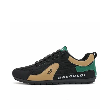 BINGO DUCK Slip Resistant Low Top Skateboard Shoes Men's