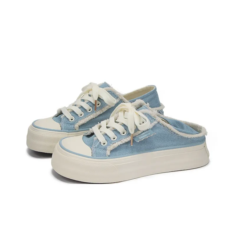 Yobn Breathable Balance Low Top Canvas Shoes Women's-2