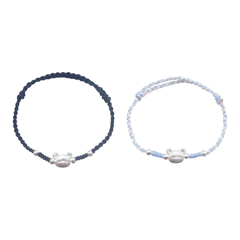 MIDNIGHT MOMENT Alloy Rope Bracelets Unisex-15