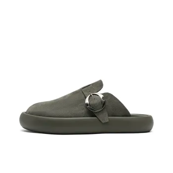 ESTEE GEEA Closed Toe Slippers Unisex Green