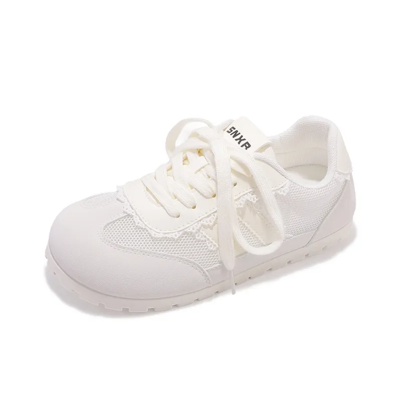 MKTKM Slip Resistant, Abrasion Resistant, Lightweight Low Top Casual Shoes Women's Beige-1