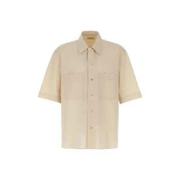 Lemaire Shirts Men Beige