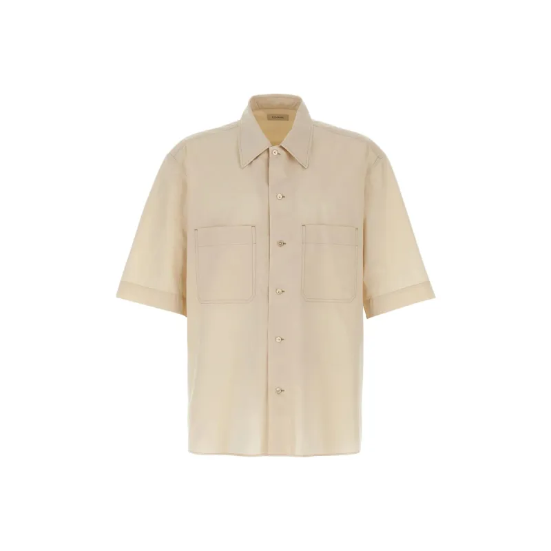 Lemaire Shirts Men Beige-0