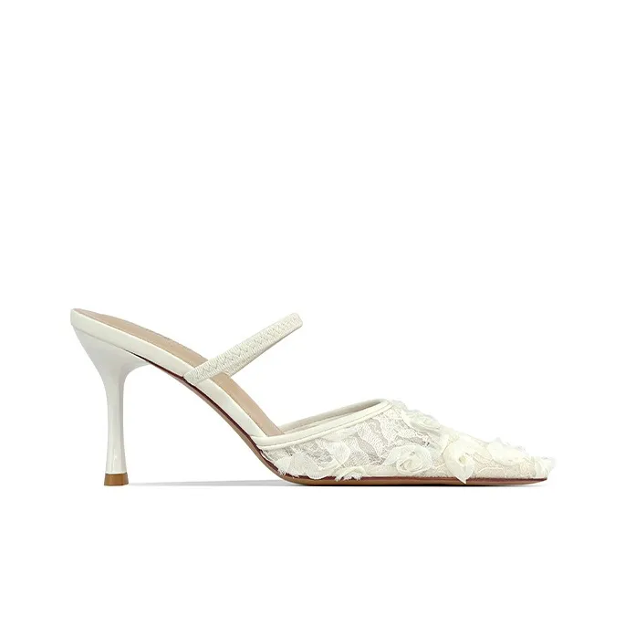 GOSO Closed Toe Slippers Women's Ecru-1