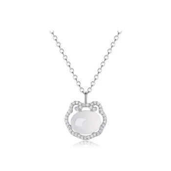 SEEPD Colored Glaze Necklaces Women's