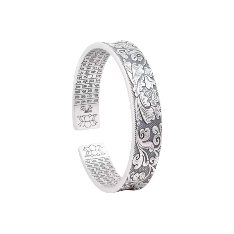 FUYUFU 999 Fine Silver Bangles Women's-0
