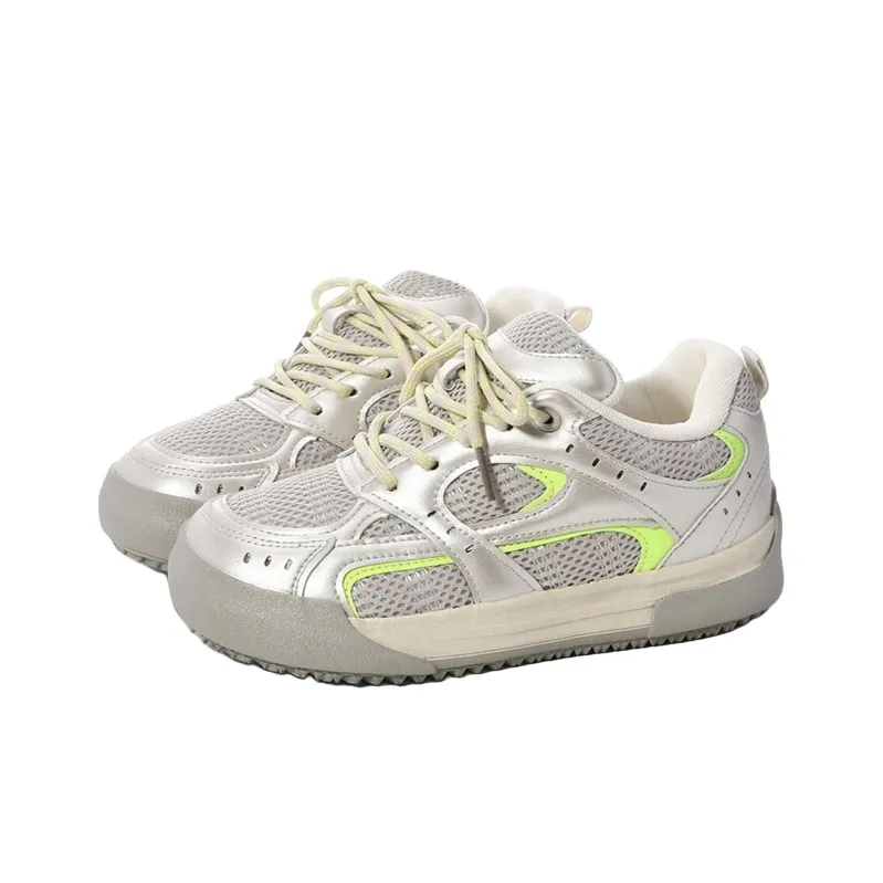 The New Age Family Low Top Skateboard Shoes Women's Champagne-1