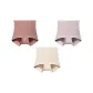 (3 Pack) Russet Red+Gray Purple+Nude
