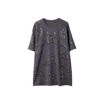 LUYOUYE Raglan Sleeve T Shirt Women's