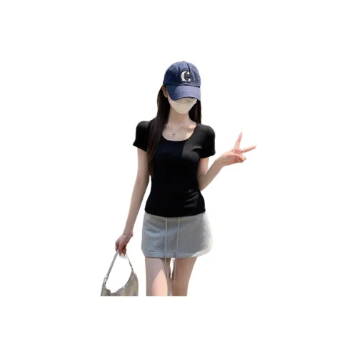 Mu Xiao Xin Set in Sleeve T Shirt Women's