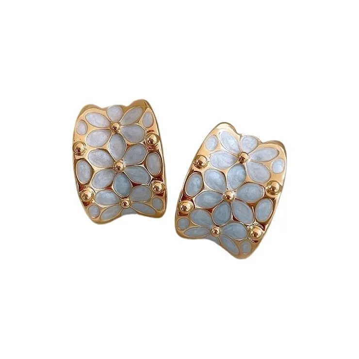 Drejew Copper Alloy Earrings Women's-8