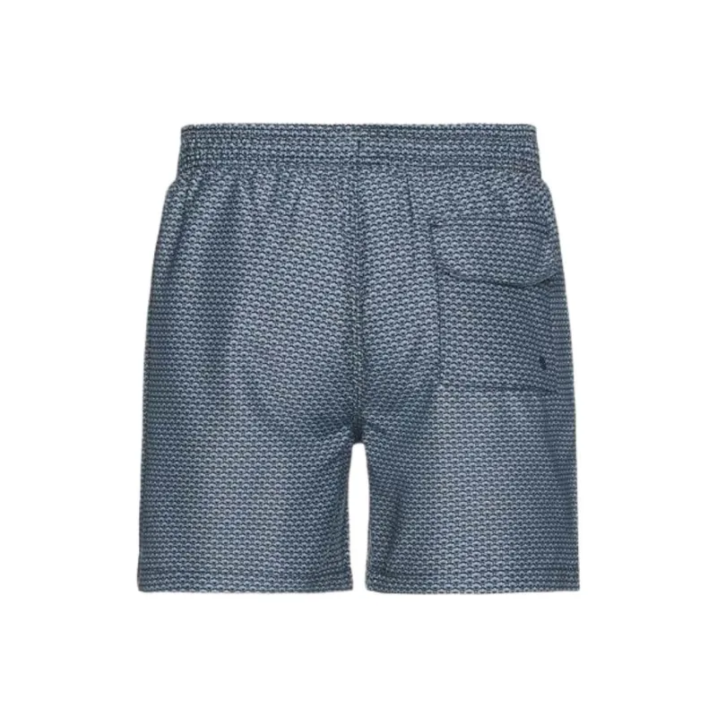 BARBOUR Shell Mid rise Swim Shorts-1