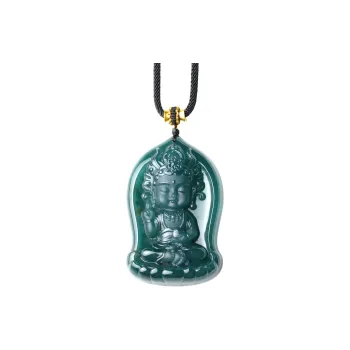 Clear Snow Ice Glutinous Necklaces Unisex