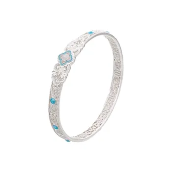 Crabs 999 Fine Silver Bangles Women's