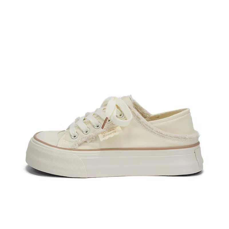 Yobn Breathable Balance Low Top Canvas Shoes Women's-5