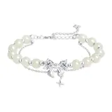 Butterfly Dream Peaceful Buckle Bracelet-Silver