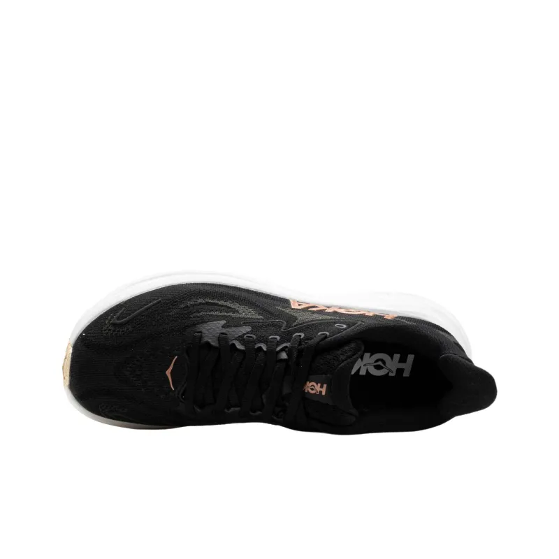 HOKA ONE ONE Clifton 10 Black Rose Gold Women's-4