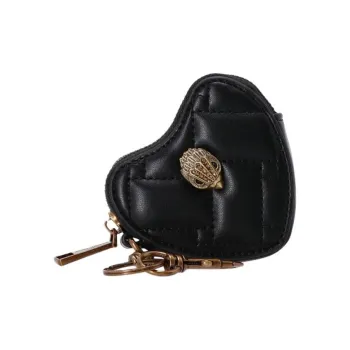 Kurt Geiger London Kensington Metal Detail Coin Purse Regular Women's Black