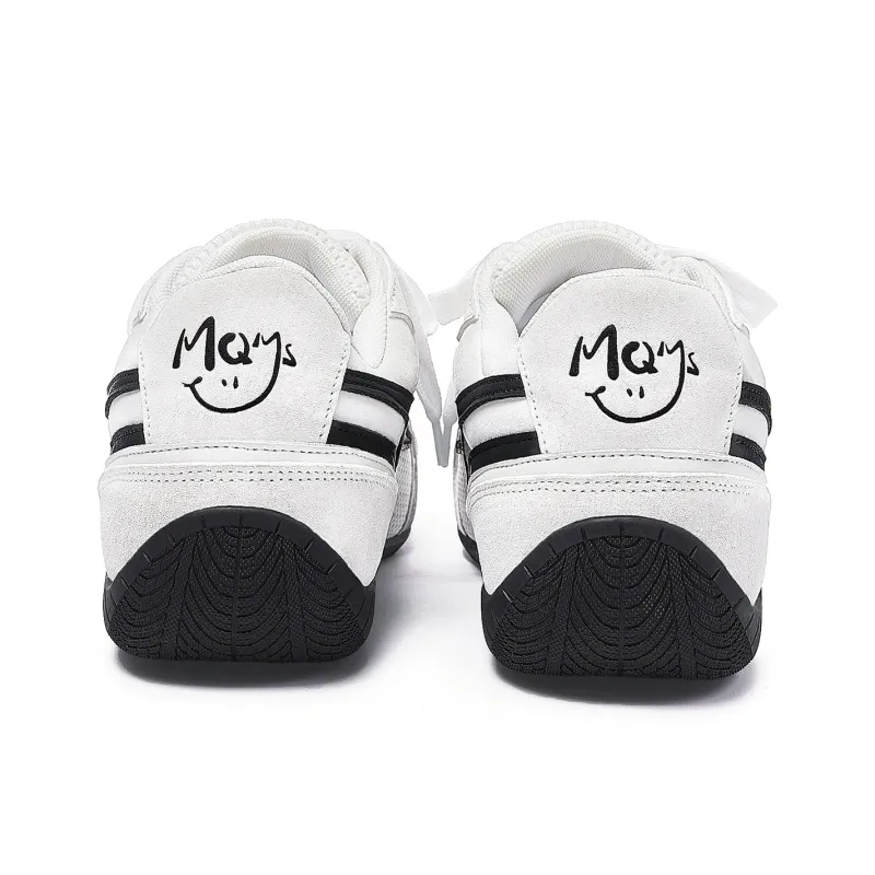 MASONONCE Slip Resistant, Abrasion Resistant, Lightweight Low Top Casual Shoes Unisex White-4