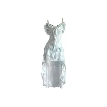 TENNE GIRL Slip Dresses Women's Green