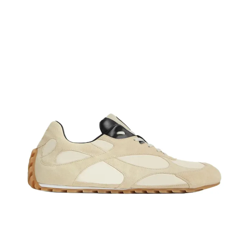 Bottega Veneta Orbit Flash Low Top Casual Shoes Men's Beige-1