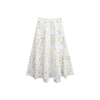 Gentle Welcome Casual Long Skirt Women's
