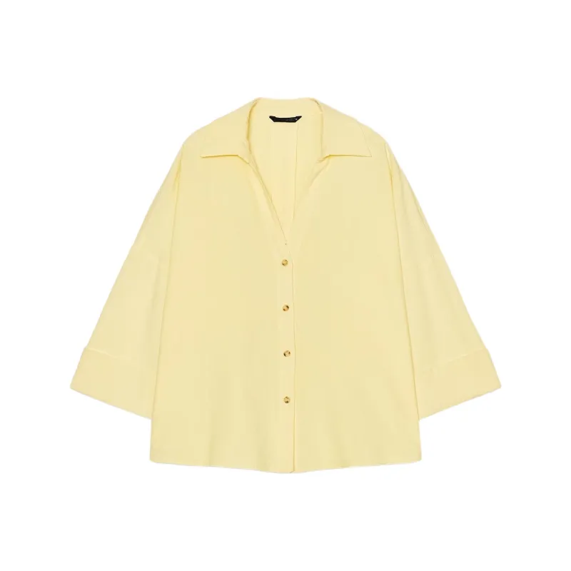 ZARA Shirts Women's Yellow-0