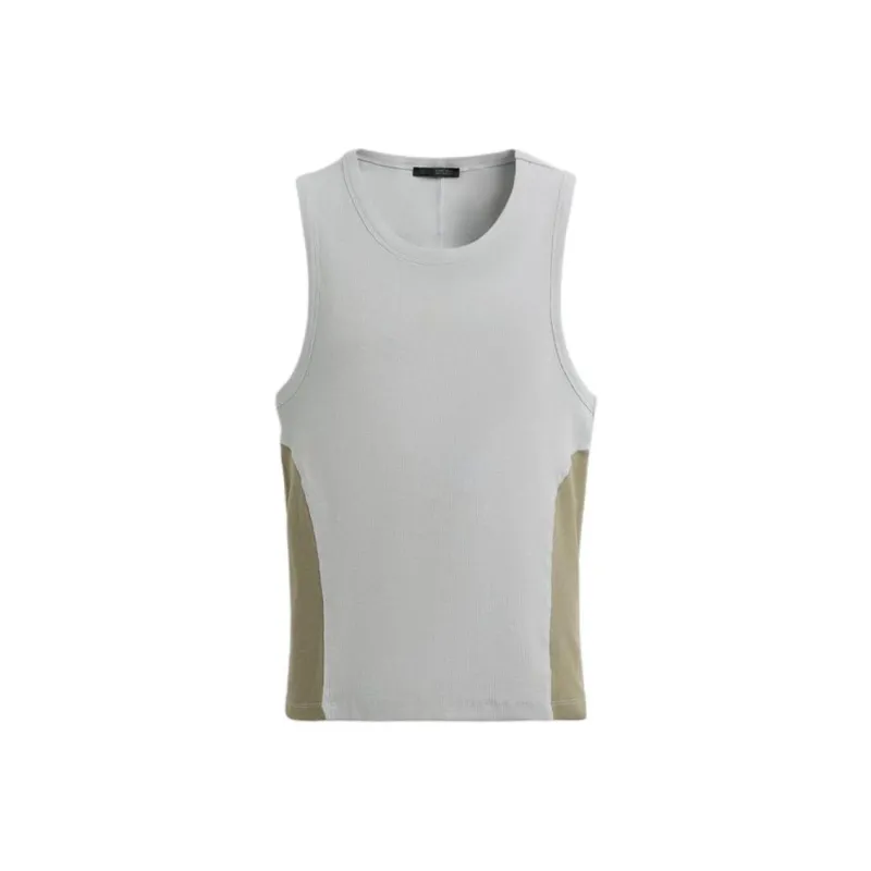 ZARA Tank Tops Men Blue Gray-0