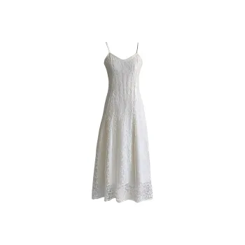 AHDO Slip Dresses Women's Creamy Apricot
