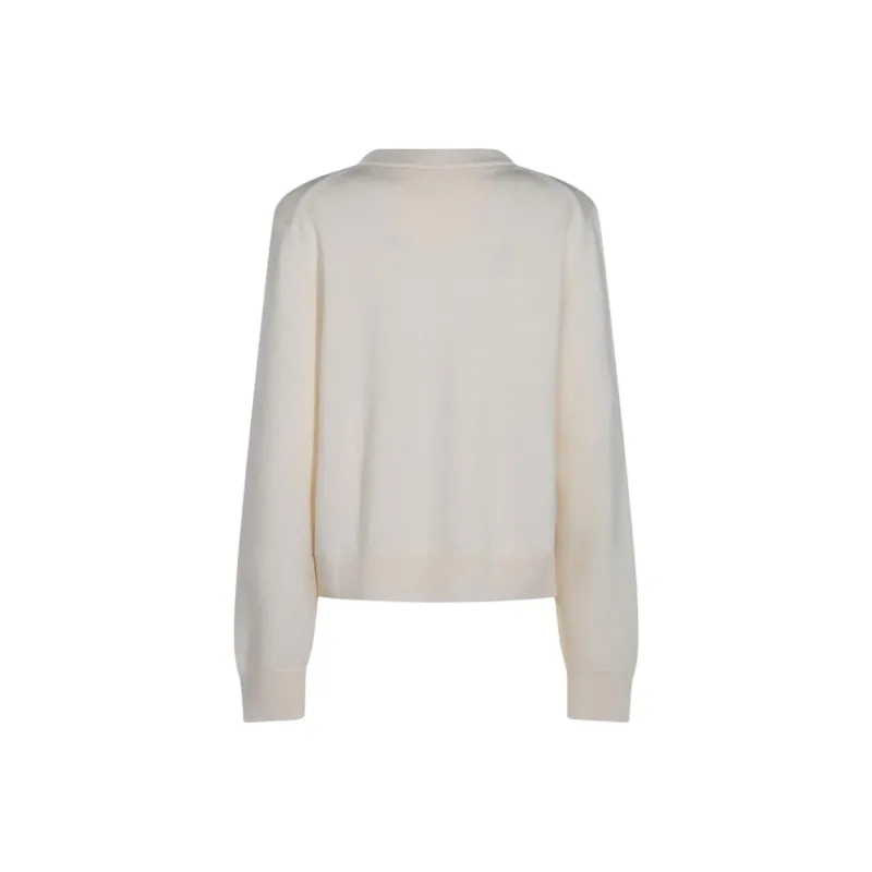 JIL SANDER Embroidered Wool Jumper-1