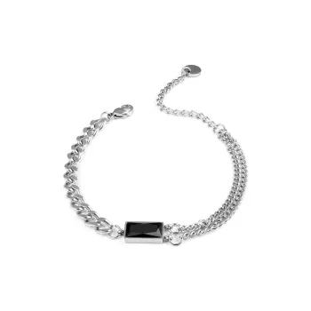 PINK U 925 Sterling Silver Bracelets Men's