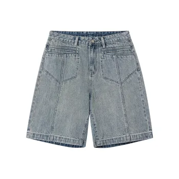 FORNINES Denim Shorts Unisex