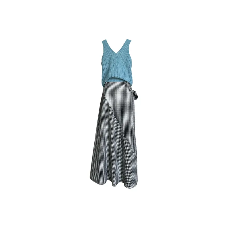 GUOZHEN Two Piece Skirt Sets Women's-1