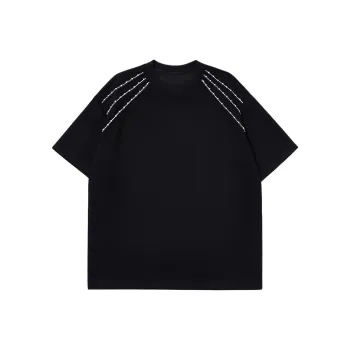 DUATOGE T Shirts Men Black 