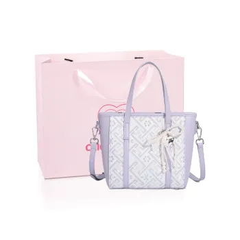 Pivsnu Synthetic Leather Handbag Women's Purple