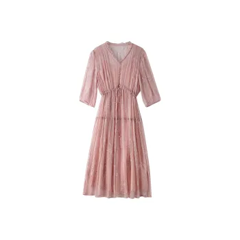 To The West Short Sleeved Dress Women's