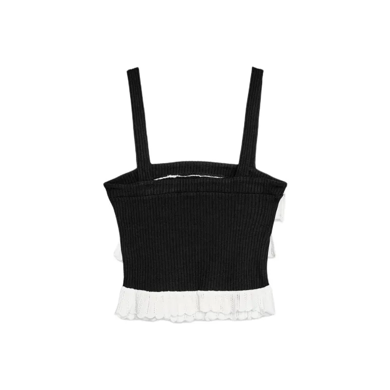 ZARA Camisoles Women's Black/White-1